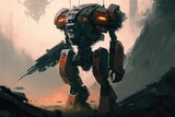 Rise of the Automaton: A Chromatic Model of Future Combat Generative AI