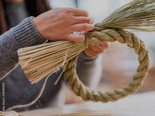 Shimekazari - Making a Japanese wreath