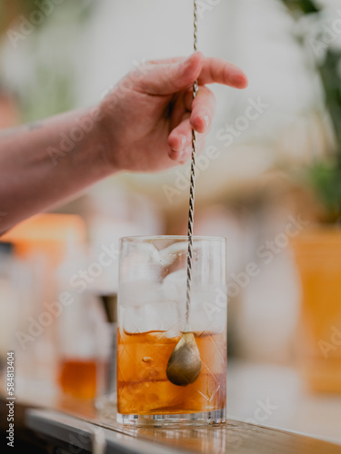 Making an old fashioned 