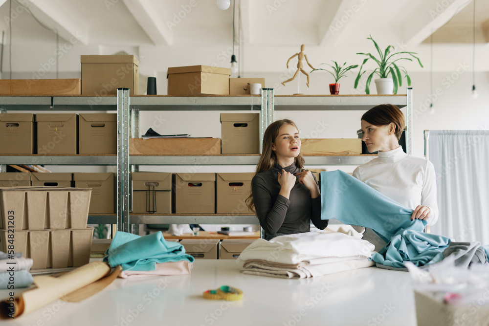 Client atelier seamstress studio Client atelier seamstress studio