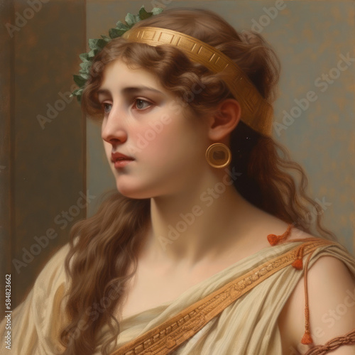 Helen of Troy, AI photo