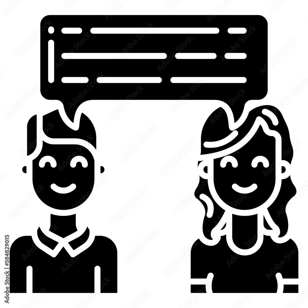 Solid person icon Stock Vector Adobe Stock