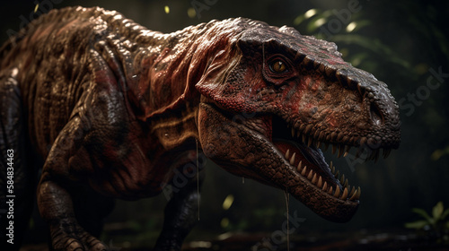 Gory and Detailed Tyrannosaurus Rex © Aftab
