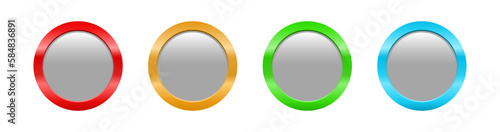 Colorful button set