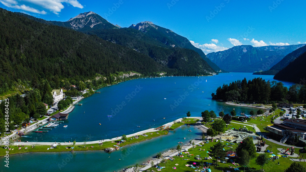 Achensee von oben Achensee von oben