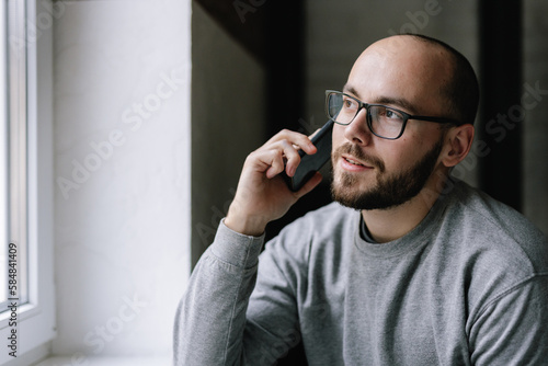 Smartphone call communication gadget indoor