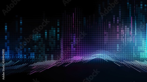 Abstract Business Technology Background