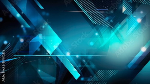 Abstract Business Technology Background