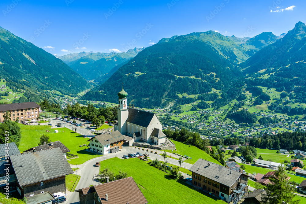 Bartholomäberg im Montfon is a village in the district of Bludenz in the Austrian State of Vorarlberg.