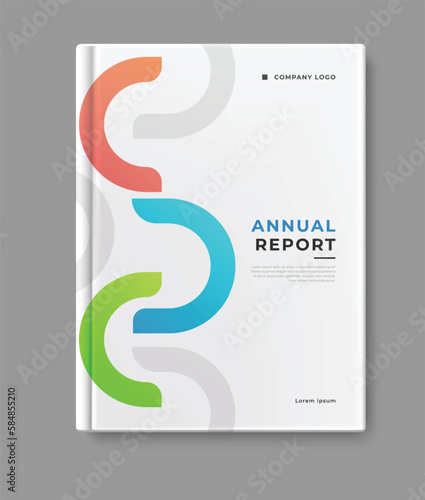 modern business brochure template cover design