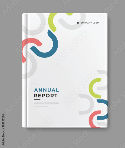 modern business brochure template cover design