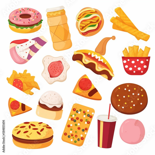 fast food icons