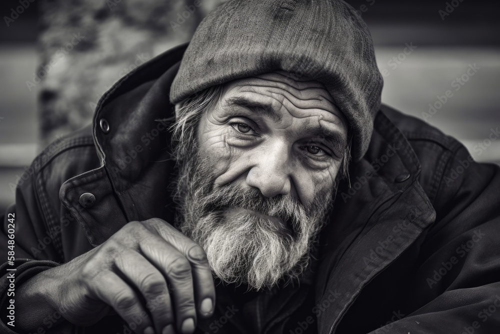 The Human Side of Homelessness Beggar's Tale, generative ai The Human Side of Homelessness Beggar's Tale, generative ai