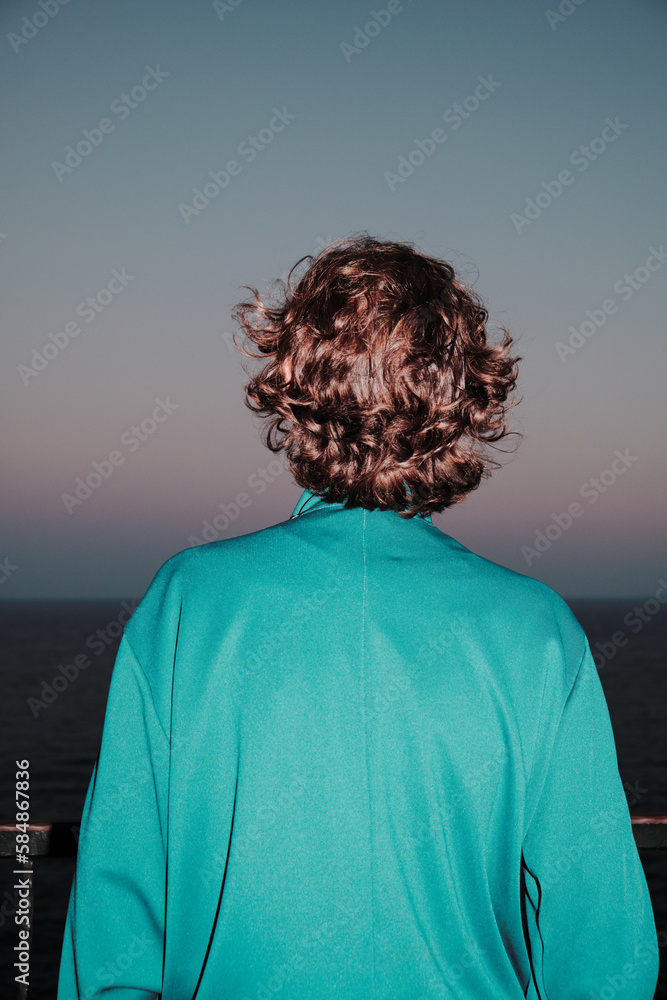 Portrait of an unknown woman by the sea Portrait of an unknown woman by the sea