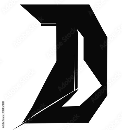 letter j minimalist logo