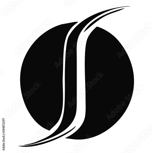 letter j minimalist logo