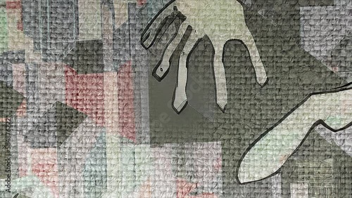 Cubism Loops Texture