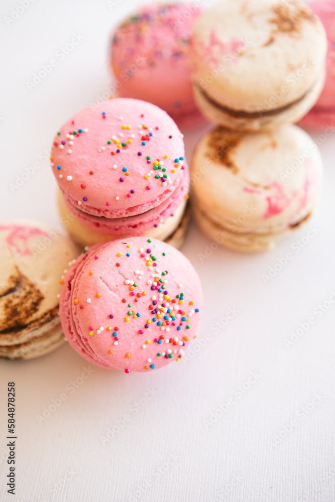 Variety Of Gourmet Macaron Cookies Variety Of Gourmet Macaron Cookies