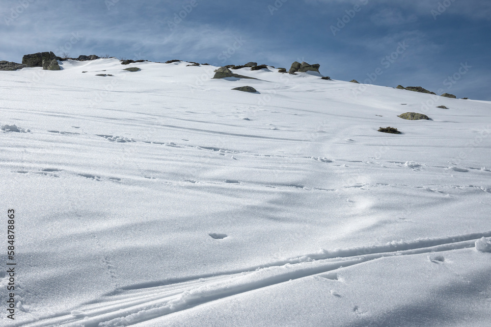 Winter landscape of Vitosha Mountain, Bulgaria Winter landscape of Vitosha Mountain, Bulgaria