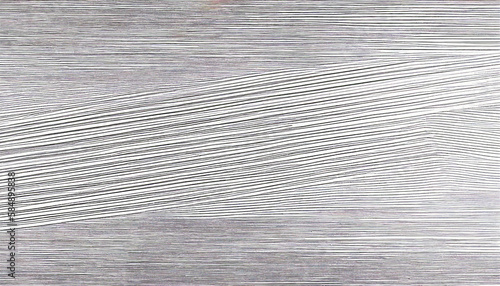 Patterned plank of striped timber on old desk ,generative AI