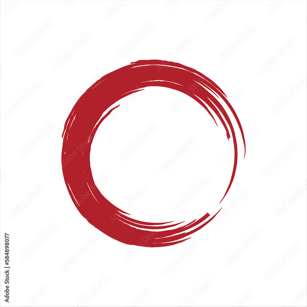 Paint Brush Circle Paint Brush Circle