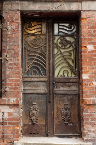 old front door