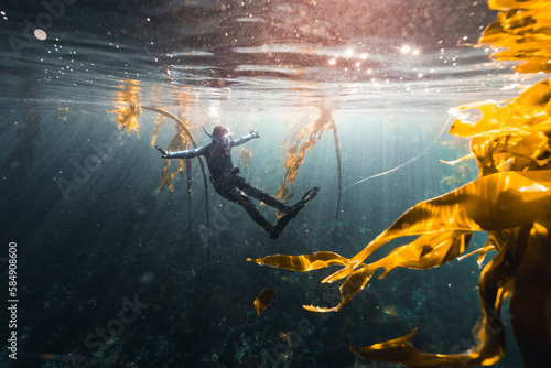 becoming one with the ocean