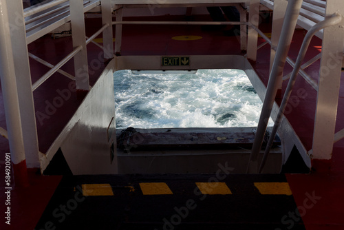 Descent to the lower deck