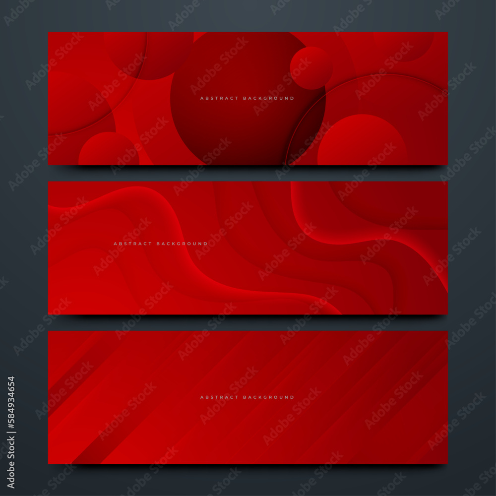 Fototapeta premium Abstract red background