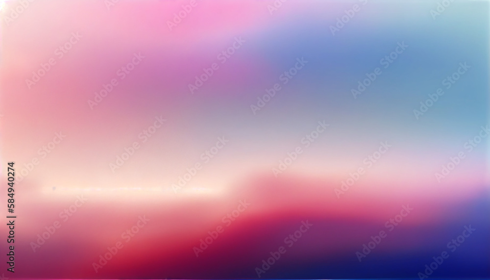 Abstract multi colored backdrop, defocused with softness generated by AI
