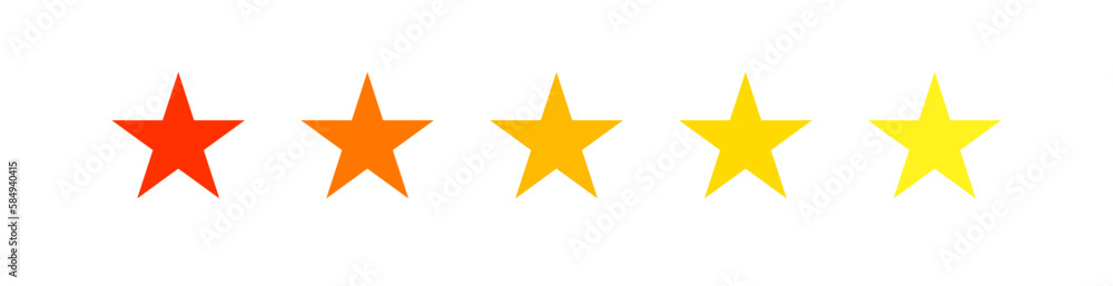 Star costumer rating icons design vector. Quality feedback satisfaction symbol. Star costumer rating icons design vector. Quality feedback satisfaction symbol.