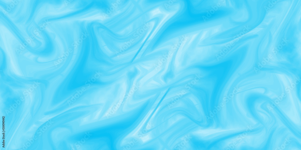 Fototapeta premium Abstract beautiful blue swirl liquid background. acrylic liquid textures with spots and splashes of color paint. colorful marble pattern of the blend of curves .colorful marble surface.