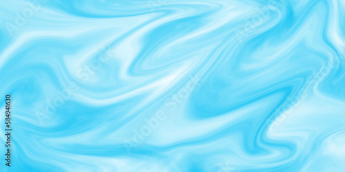 Abstract beautiful blue swirl liquid background. acrylic liquid textures with spots and splashes of color paint. colorful marble pattern of the blend of curves .colorful marble surface.