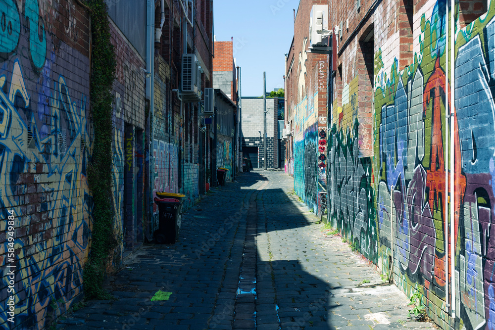 Fototapeta premium narrow street