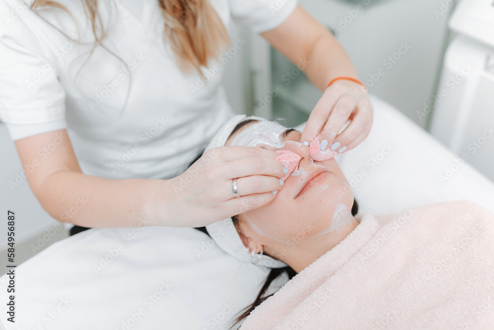 Removing Face Cream. Removing Face Cream.
