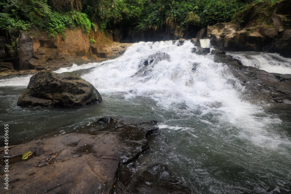 landscape waterfall in the jungle nature asia landscape waterfall in the jungle nature asia