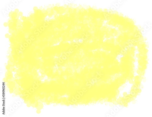 黄色い水彩画背景素材