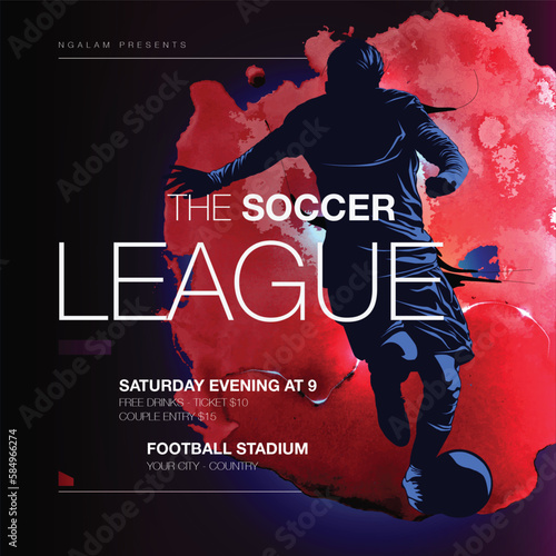 the football soccer competition league