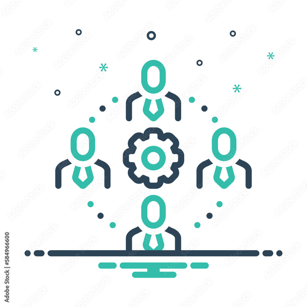 Mix icon for cooperative Mix icon for cooperative
