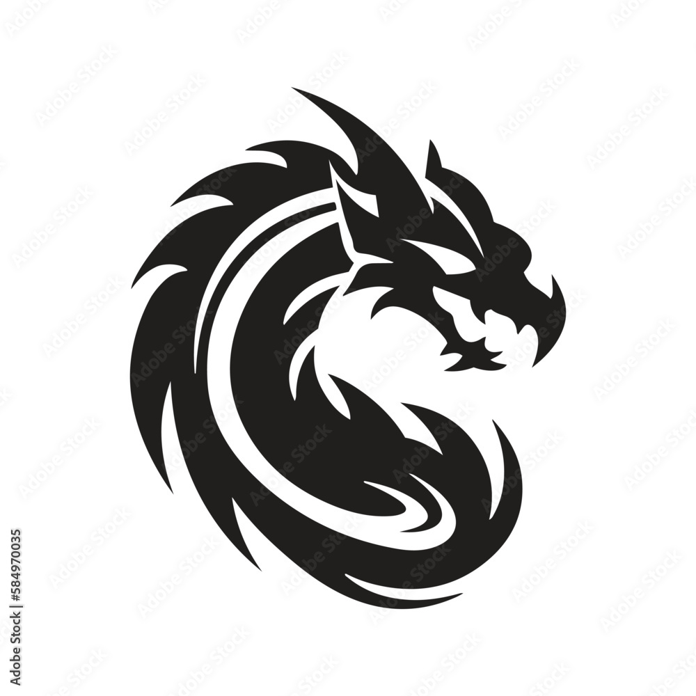 dragon mascot logo ,hand drawn illustration. Suitable For Logo, Wallpaper, Banner, Background, Card, Book Illustration, T-Shirt Design, Sticker, Cover, etc dragon mascot logo ,hand drawn illustration. Suitable For Logo, Wallpaper, Banner, Background, Card, Book Illustration, T-Shirt Design, Sticker, Cover, etc