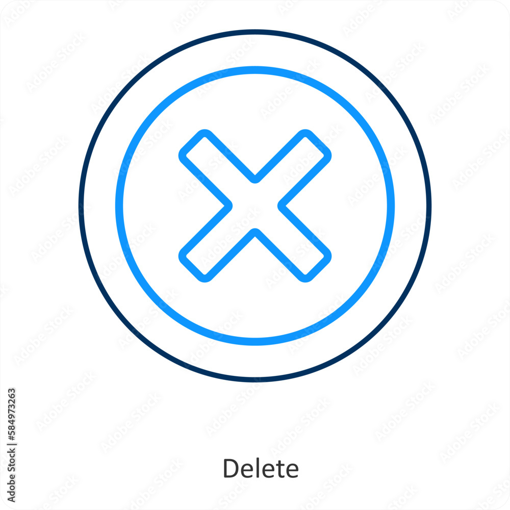 Obraz premium delete