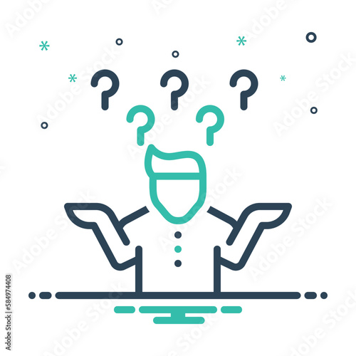 Mix icon for happen