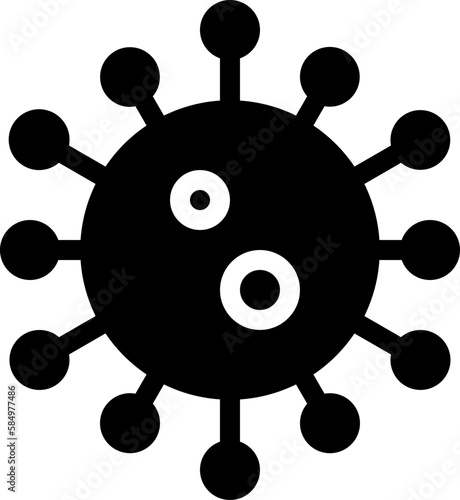 A virus icon represents various types of viruses, including common colds, flu, and other infectious diseases