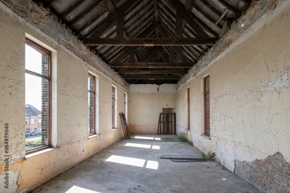 abandoned house