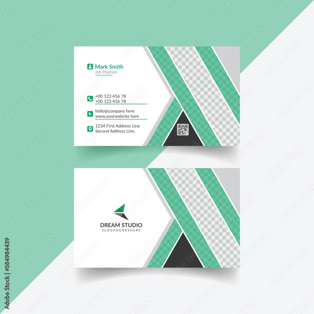 Fototapeta premium Corporate Business Card