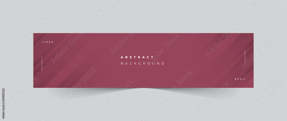 Fototapeta premium Linkedin banner abstract background cover