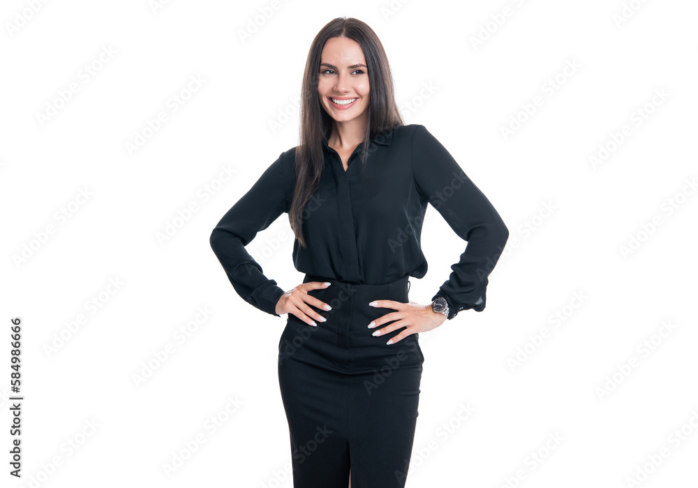 cheerful businessperson isolated on white background. caucasian businessperson in studio. cheerful businessperson isolated on white background. caucasian businessperson in studio.