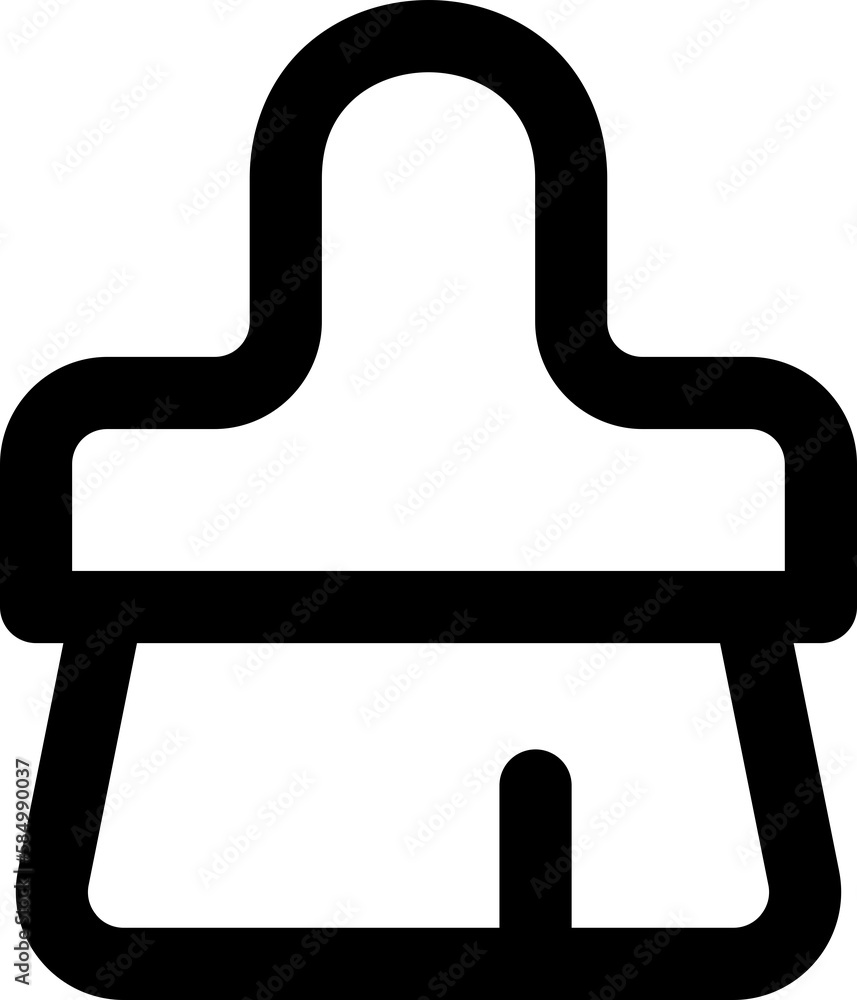edit brush simple icon illustration in line style and used for user interface, web, software and many more edit brush simple icon illustration in line style and used for user interface, web, software and many more
