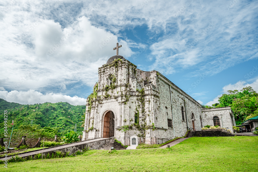 Naklejka premium Bato Church, the oldest church in Catanduanes, Philippines