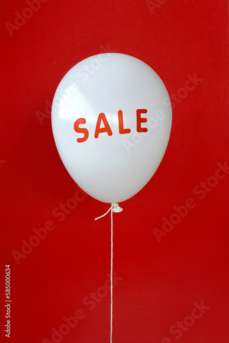 Red sale balloon photo